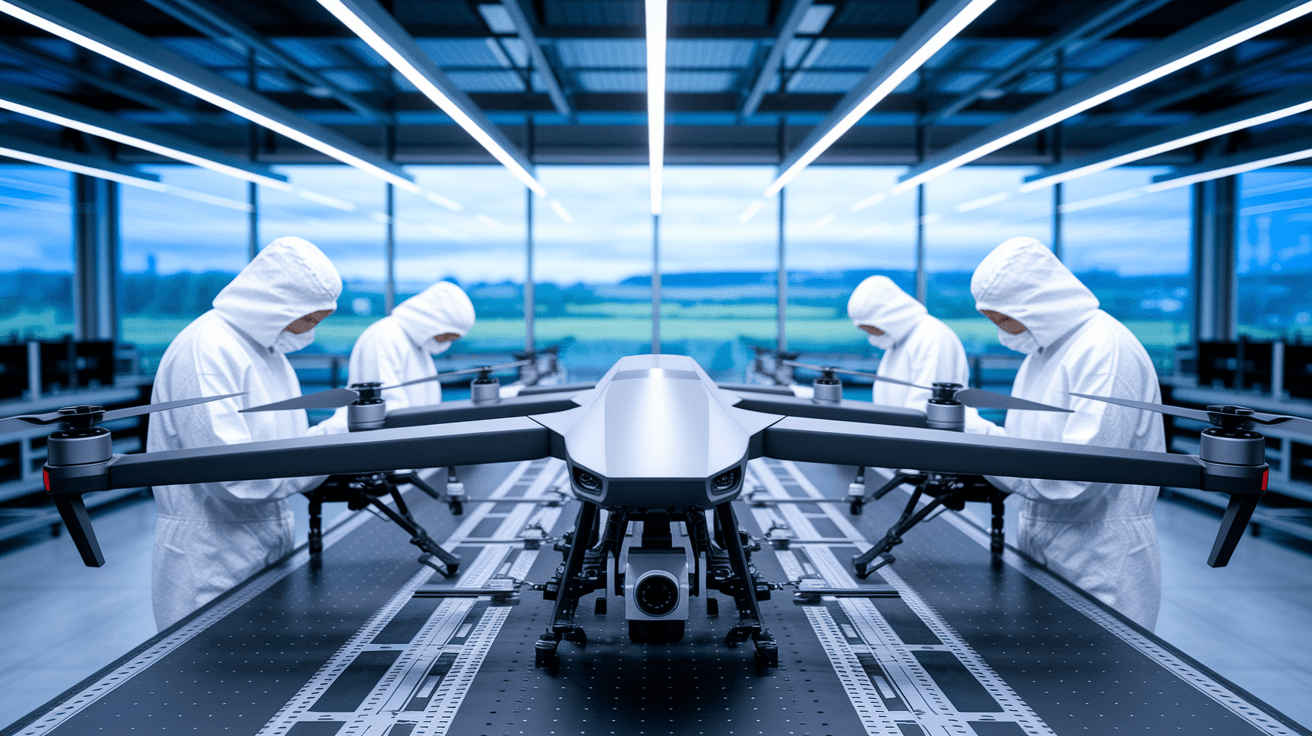 O firmă germană de tehnologie de apărare va produce drone în Marea Britanie