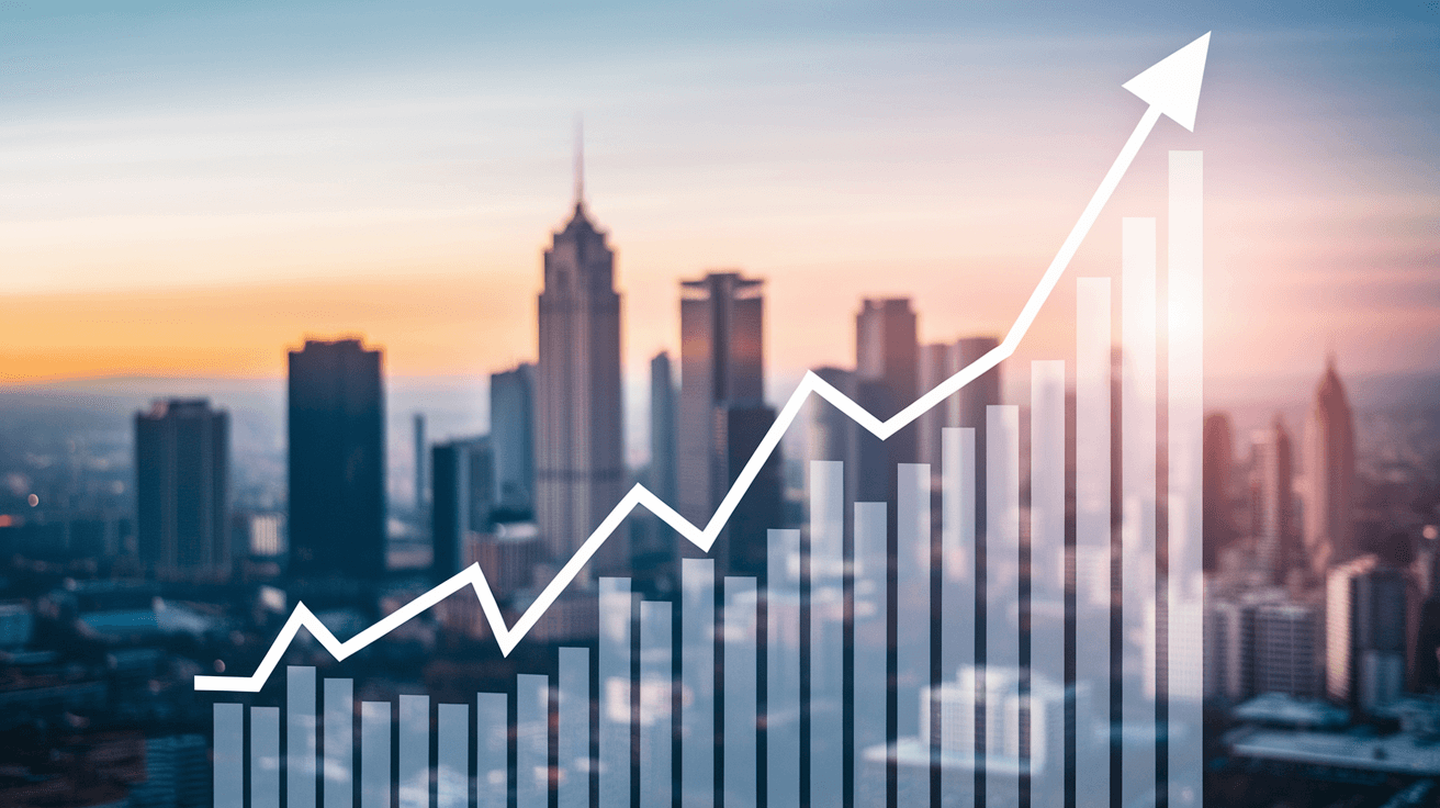 Bursa crește cu 1,5% și atinge al patrulea maxim consecutiv