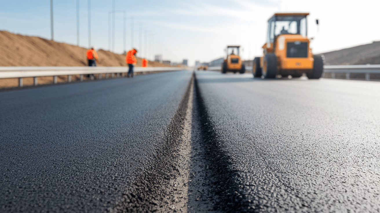 VIDEO Autostrada Moldovei A7: UMB asfaltează lotul 2 Focșani – Bacău, stadiu 52%